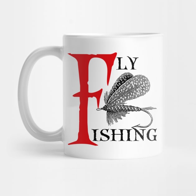 Fly Fishing Lure by TNMGRAPHICS